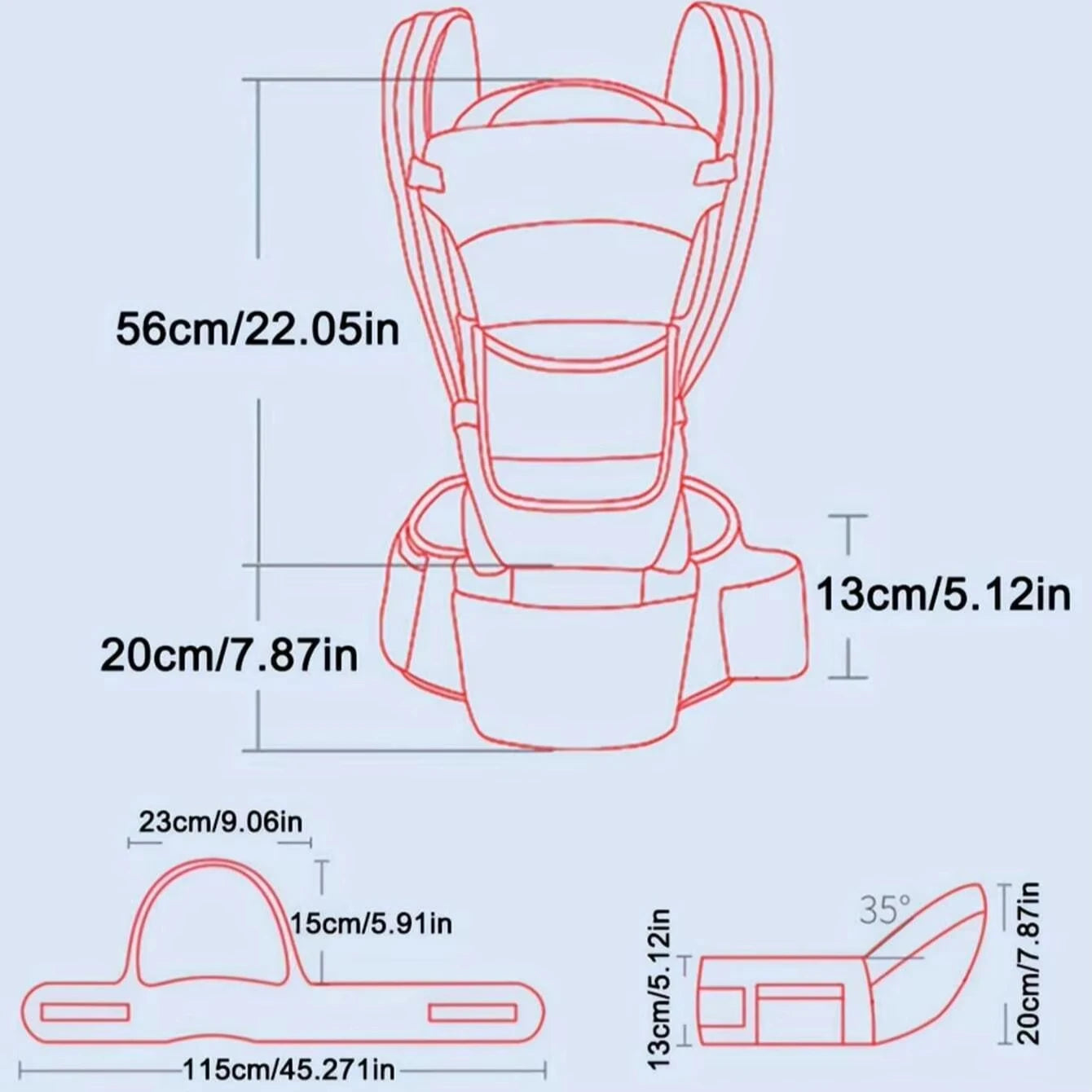 4-IN-1 INFANT + GEAR CARRIER – Lock It In. Strap It Up. Move Like You Mean It.