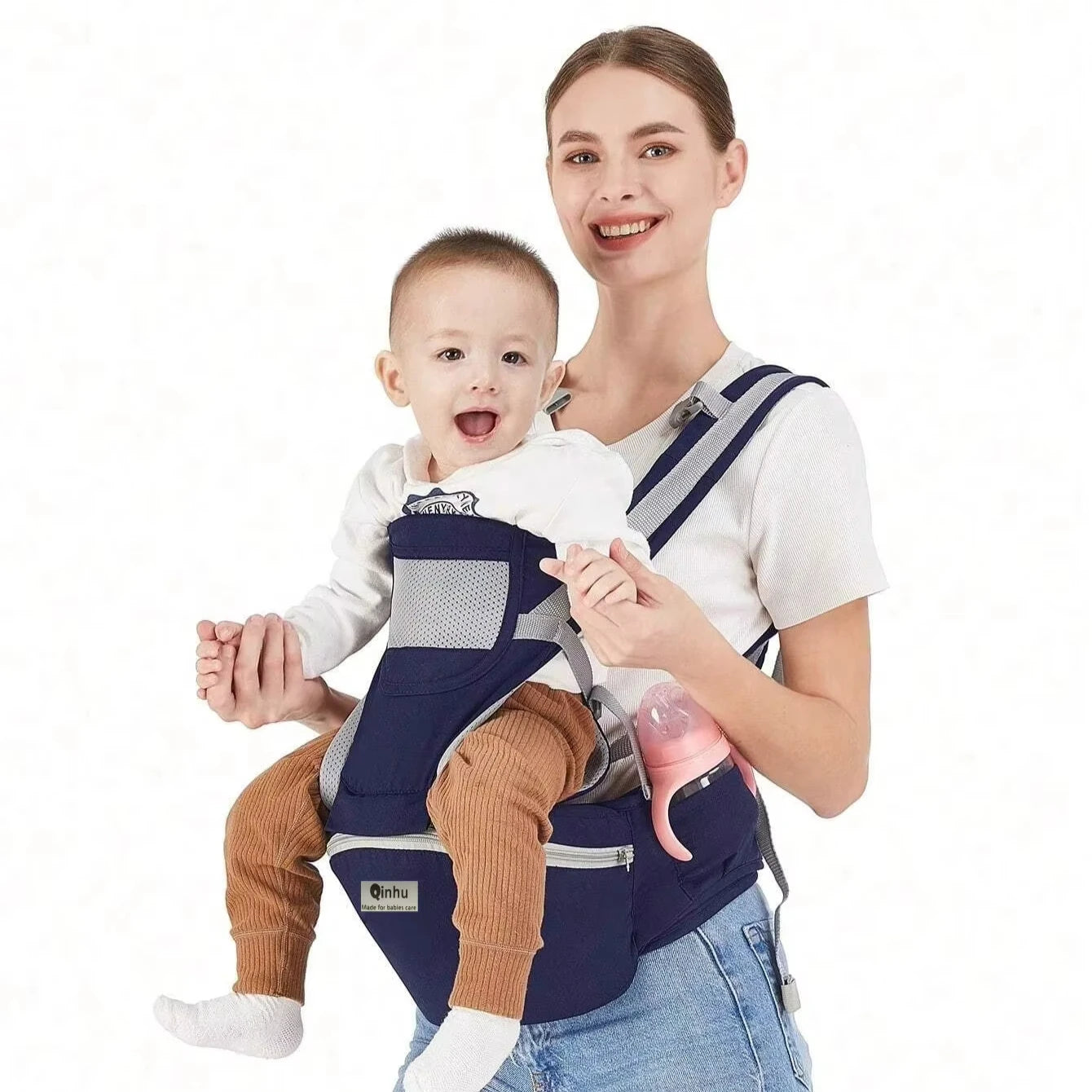4-IN-1 INFANT + GEAR CARRIER – Lock It In. Strap It Up. Move Like You Mean It.