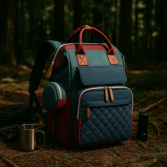 Ultimate Diaper Bag with Built-In Baby Bed – GearHack 3-in-1 Survival Pack