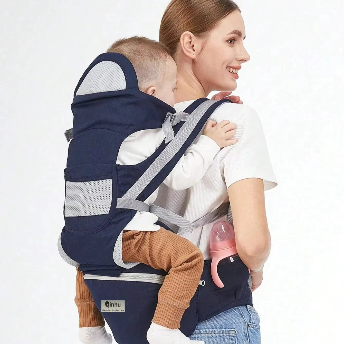 4-IN-1 INFANT + GEAR CARRIER – Lock It In. Strap It Up. Move Like You Mean It.